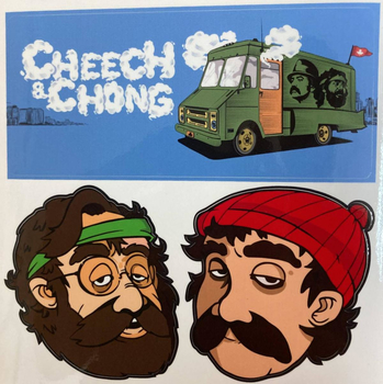 Sticker Pack Cheech & Chong - Прикольные товары - Магазин домашних увлечений homehobbyshop.ru